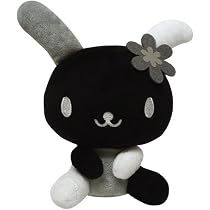 Amazon.co.jp: モノクロシリーズぬいぐるみウサハナ : おもちゃ